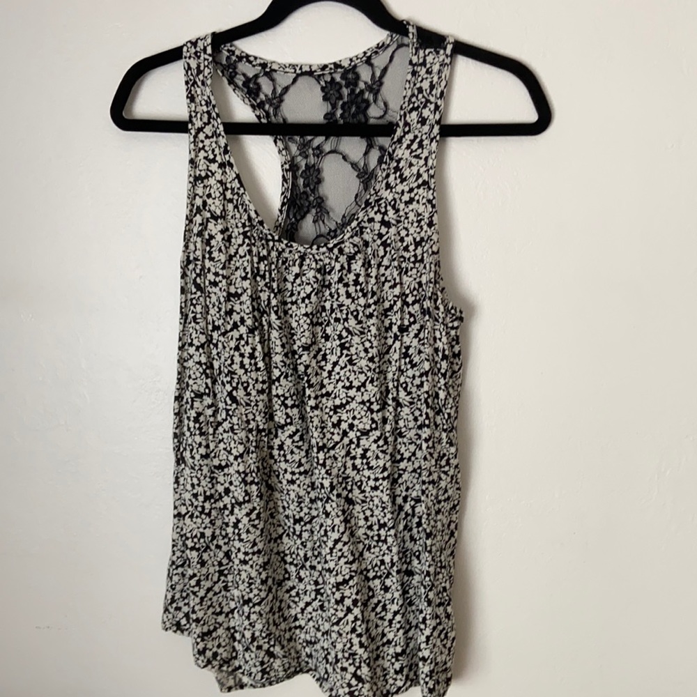 Floral tank top